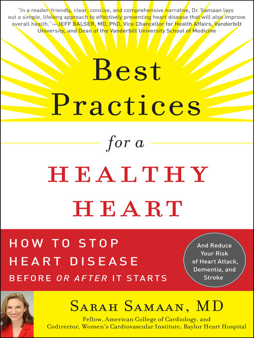Title details for Best Practices for a Healthy Heart by Sarah Samaan - Wait list